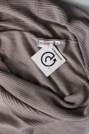 Damenpullover Designer S, Größe S, Farbe Grau, Preis € 4,84