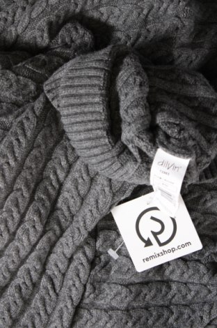 Дамски пуловер Dilvin, Размер M, Цвят Сив, Цена 8,70 лв.