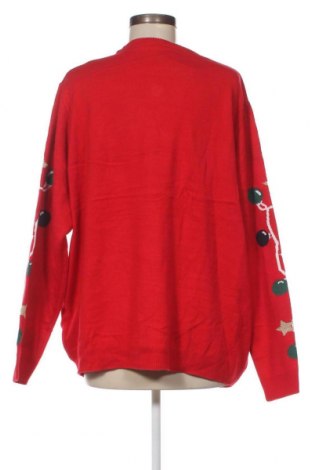 Дамски пуловер Esmara, Размер XL, Цвят Червен, Цена 8,70 лв.