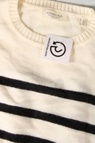 Damski sweter Essentials by Tchibo, Rozmiar S, Kolor Biały, Cena 46,38 zł