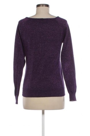 Дамски пуловер Euro Moda, Размер M, Цвят Лилав, Цена 6,25 лв.