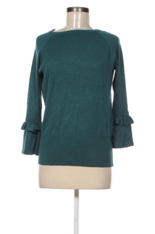 Дамски пуловер Eva Minge, Размер S, Цвят Зелен, Цена 34,76 лв.
