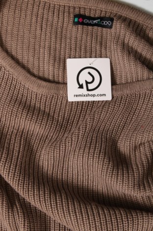 Γυναικείο πουλόβερ Even&Odd, Μέγεθος S, Χρώμα  Μπέζ, Τιμή 5,38 €