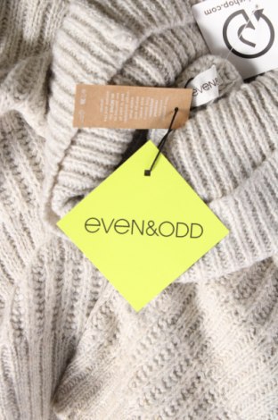 Γυναικείο πουλόβερ Even&Odd, Μέγεθος L, Χρώμα Γκρί, Τιμή 12,57 €