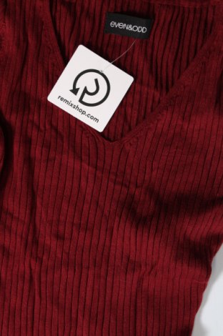 Дамски пуловер Even&Odd, Размер S, Цвят Червен, Цена 9,28 лв.