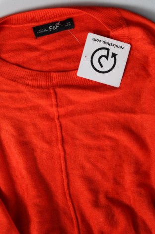 Damenpullover F&F, Größe S, Farbe Orange, Preis € 11,10