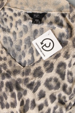 Дамски пуловер F&F, Размер XS, Цвят Многоцветен, Цена 31,47 лв.