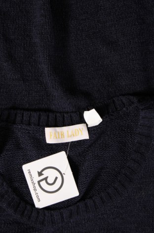 Дамски пуловер Fair Lady, Размер XL, Цвят Син, Цена 4,35 лв.