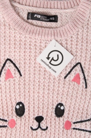Дамски пуловер Fb Sister, Размер XS, Цвят Розов, Цена 7,33 лв.