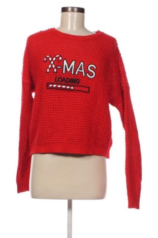 Γυναικείο πουλόβερ Fb Sister, Μέγεθος S, Χρώμα Κόκκινο, Τιμή 5,02 €