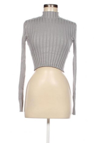 Γυναικείο πουλόβερ Fb Sister, Μέγεθος S, Χρώμα Γκρί, Τιμή 17,94 €