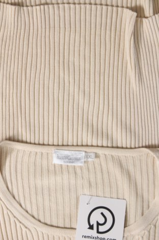 Γυναικείο πουλόβερ Franco Callegari, Μέγεθος XXL, Χρώμα  Μπέζ, Τιμή 14,84 €