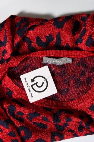 Дамски пуловер Geisha, Размер L, Цвят Червен, Цена 6,30 лв.
