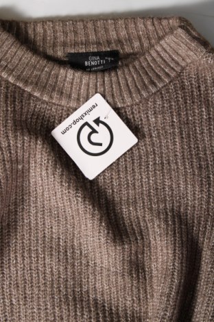 Γυναικείο πουλόβερ Gina Benotti, Μέγεθος M, Χρώμα Καφέ, Τιμή 5,74 €