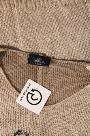 Дамски пуловер Gina Laura, Размер S, Цвят Бежов, Цена 13,05 лв.