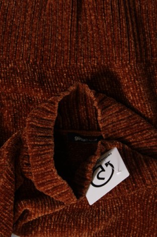 Дамски пуловер Gina Tricot, Размер S, Цвят Кафяв, Цена 6,00 лв.