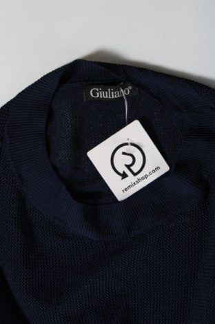 Γυναικείο πουλόβερ Giuliano, Μέγεθος M, Χρώμα Μπλέ, Τιμή 8,07 €