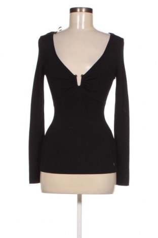 Дамски пуловер Guess, Размер M, Цвят Черен, Цена 54,40 лв.