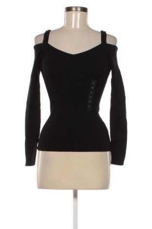Дамски пуловер Guess, Размер S, Цвят Черен, Цена 66,64 лв.