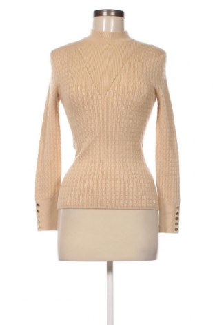 Дамски пуловер Guess, Размер S, Цвят Бежов, Цена 136,00 лв.