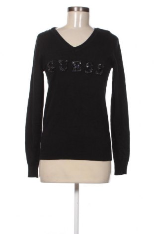 Дамски пуловер Guess, Размер L, Цвят Черен, Цена 32,24 лв.