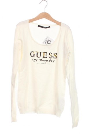 Дамски пуловер Guess, Размер XS, Цвят Екрю, Цена 99,80 лв.