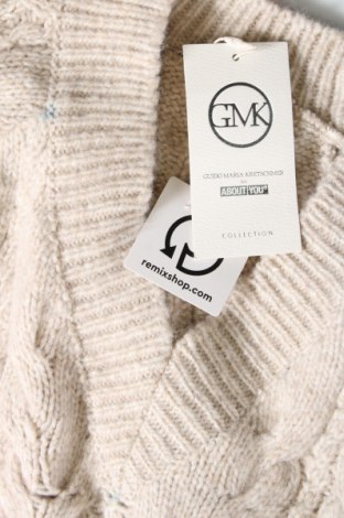 Дамски пуловер Guido Maria Kretschmer for About You, Размер XS, Цвят Бежов, Цена 17,40 лв.
