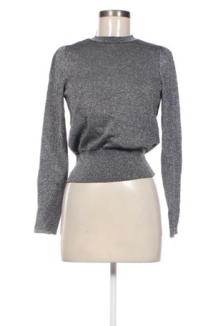 Дамски пуловер H&M, Размер S, Цвят Сребрист, Цена 8,99 лв.