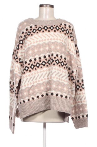 Γυναικείο πουλόβερ H&M, Μέγεθος XXL, Χρώμα Πολύχρωμο, Τιμή 10,23 €