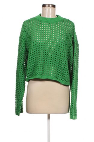 Дамски пуловер H&M, Размер L, Цвят Зелен, Цена 6,96 лв.