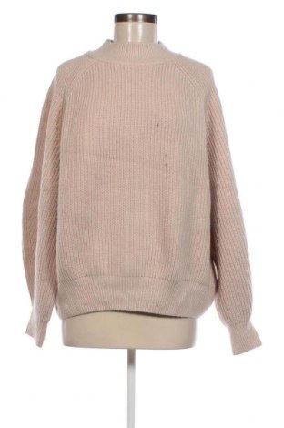 Дамски пуловер H&M, Размер XL, Цвят Бежов, Цена 14,50 лв.