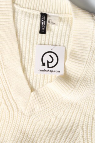Дамски пуловер H&M Divided, Размер S, Цвят Бял, Цена 4,20 лв.