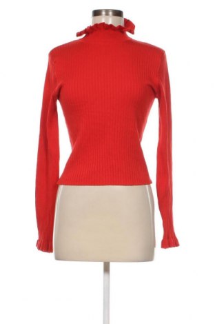 Дамски пуловер H&M Divided, Размер L, Цвят Червен, Цена 8,99 лв.