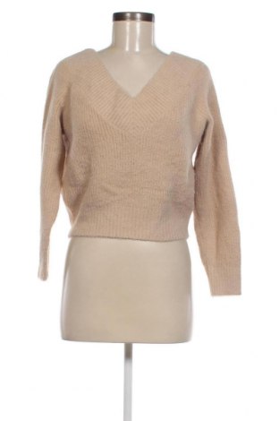 Дамски пуловер H&M Divided, Размер M, Цвят Бежов, Цена 9,28 лв.
