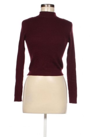 Дамски пуловер H&M Divided, Размер S, Цвят Червен, Цена 8,99 лв.