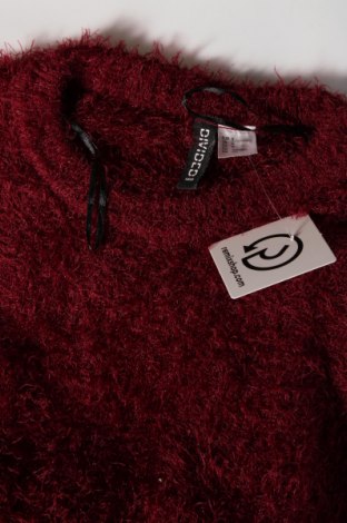 Damski sweter H&M Divided, Rozmiar S, Kolor Czerwony, Cena 46,38 zł