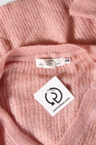 Дамски пуловер H&M L.O.G.G., Размер S, Цвят Розов, Цена 7,54 лв.