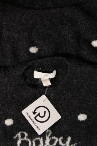 Дамски пуловер H&M L.O.G.G., Размер XS, Цвят Сив, Цена 7,83 лв.