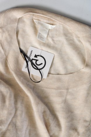 Pulover de femei H&M Mama, Mărime L, Culoare Bej, Preț 42,93 Lei