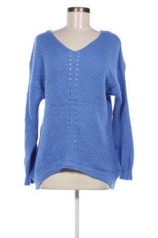 Дамски пуловер Haily`s, Размер L, Цвят Син, Цена 8,70 лв.