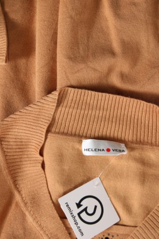 Γυναικείο πουλόβερ Helena Vera, Μέγεθος L, Χρώμα  Μπέζ, Τιμή 5,20 €