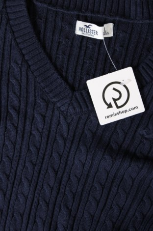 Γυναικείο πουλόβερ Hollister, Μέγεθος L, Χρώμα Μπλέ, Τιμή 44,85 €