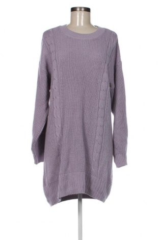Дамски пуловер Hollister, Размер L, Цвят Лилав, Цена 13,05 лв.