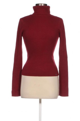 Дамски пуловер Hollister, Размер M, Цвят Червен, Цена 13,30 лв.