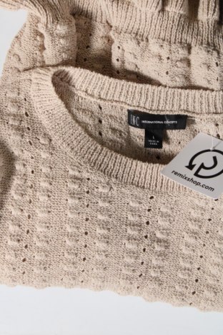 Γυναικείο πουλόβερ INC International Concepts, Μέγεθος L, Χρώμα  Μπέζ, Τιμή 25,90 €