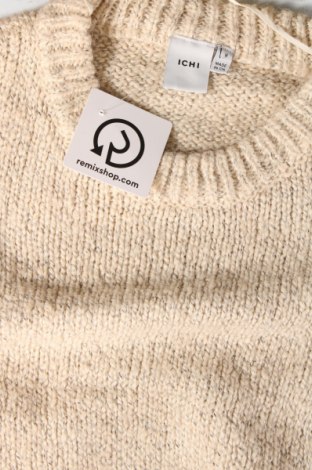 Γυναικείο πουλόβερ Ichi, Μέγεθος M, Χρώμα  Μπέζ, Τιμή 5,20 €