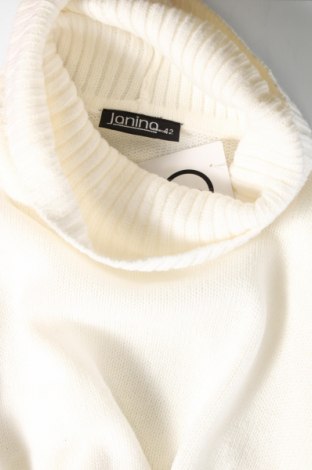 Дамски пуловер Janina, Размер L, Цвят Бял, Цена 6,96 лв.
