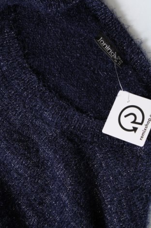 Дамски пуловер Janina, Размер XL, Цвят Син, Цена 8,12 лв.