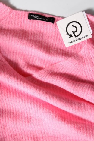 Дамски пуловер Jean Pascale, Размер L, Цвят Розов, Цена 7,54 лв.