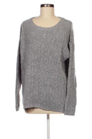 Дамски пуловер Jean Pascale, Размер L, Цвят Сив, Цена 9,28 лв.